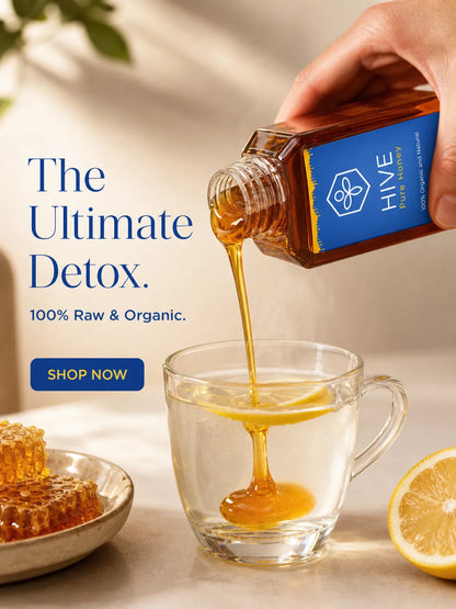 HIVE 100% Pure Honey 480g For Daily Wellness Routine