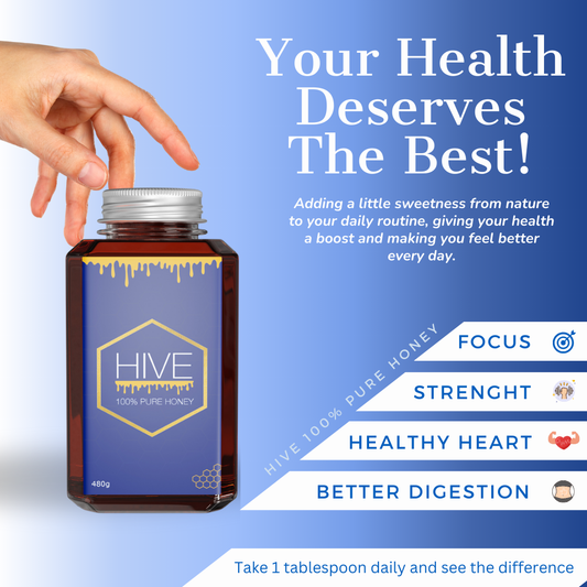 HIVE 100% Pure Honey 480g