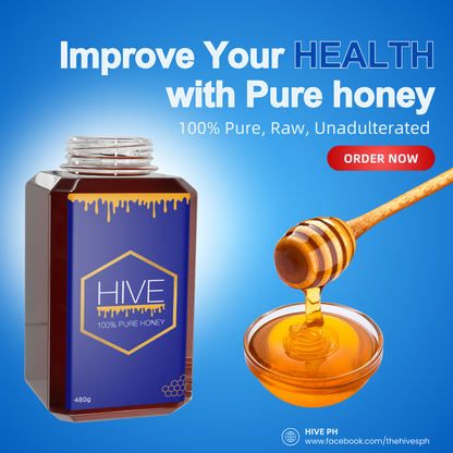 HIVE 100% Pure Honey 480g
